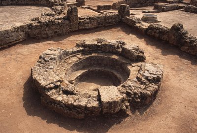 Baptisterium von Roman Imperial Period